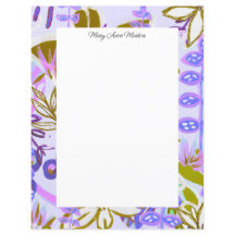 Hübsche Lila Imagine Garden Personalisiert