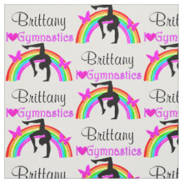 HÜBSCHE LILA RAINBOW GYMNASTIK FABRIK STOFF