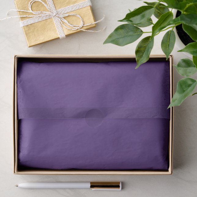 Hübsche Lila Solid Color Seidenpapier (Geschenk)