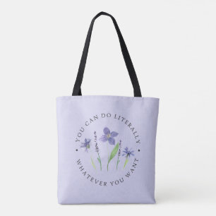 Hübsche Lila und Lavender Wasserfarben-Wildblume