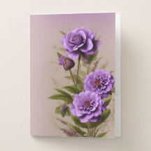 HÜBSCHE LILA WATERCOLOR-BLUME