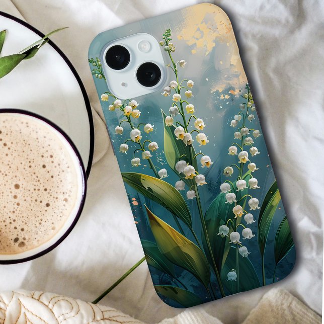 Hübsche Lilie des Tals | Blume für Mai Case-Mate iPhone Hülle (Von Creator hochgeladen)