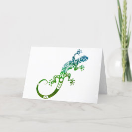 Hübsche Lizzard, Muttertag Karte