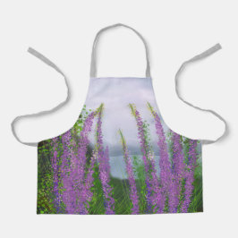 Hübsche Lupine Blume am See Kleine Schürze