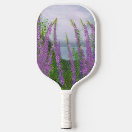 Hübsche Lupine-Blume am See Pickleball Schläger