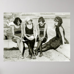 Hübsche Mädchen, 20er Poster