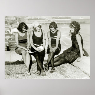 Hübsche Mädchen, 20er Poster