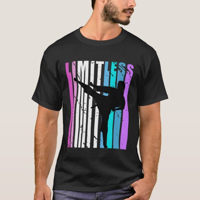 Hübsche Mädchen Cool Jiu Jitsu Limitless Niedlich, T-Shirt (Vorderseite)