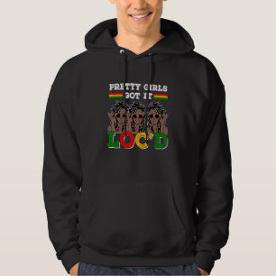 Hübsche Mädchen Got es Locale Melanin Afro Frau D Hoodie