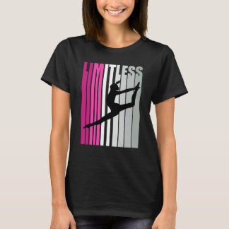 Hübsche Mädchen Rosa Grenzenloser Tanz Tanz Tanz P T-Shirt