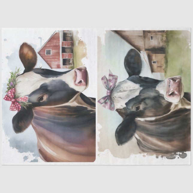 Hübsche Mädchen Seidenpapier (Vorderseite)