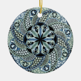 Hübsche Mandala Keramik Ornament