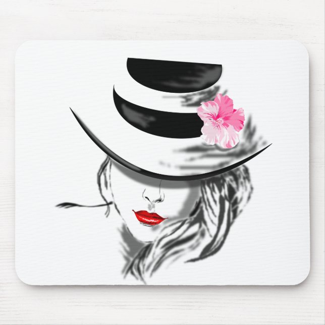 Hübsche Maus-Pad Mousepad (Vorne)