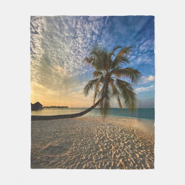 Hübsche Meerestiere Fleecedecke (Vorderseite)