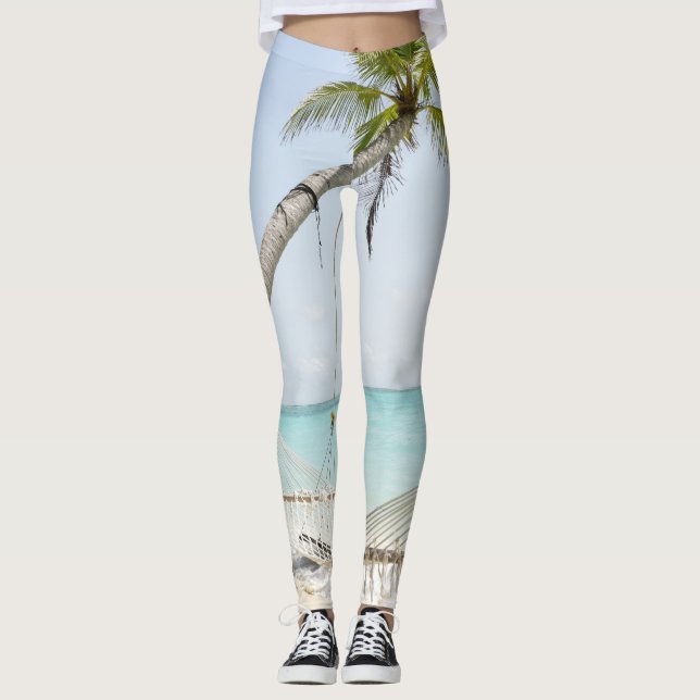 Hübsche Meerestiere Leggings (Vorderseite)