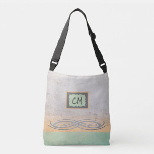 Hübsche Mit Monogramm Pastete Tote Bag Tragetaschen Mit Langen Trägern