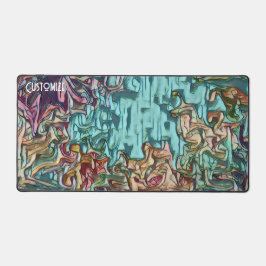 Hübsche, moderne, Abstrakte und individuell gestal Schreibtischunterlage