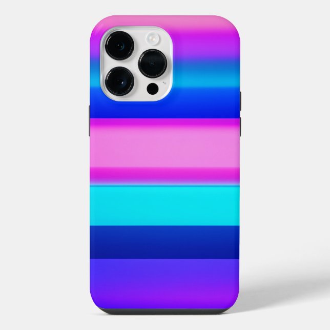 Hübsche moderne Imitate Iridescent / iPhone Case Hülle (Rückseite)