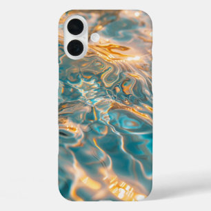 Hübsche moderne Imitate iridestisch iPhone 16 Plus Hülle