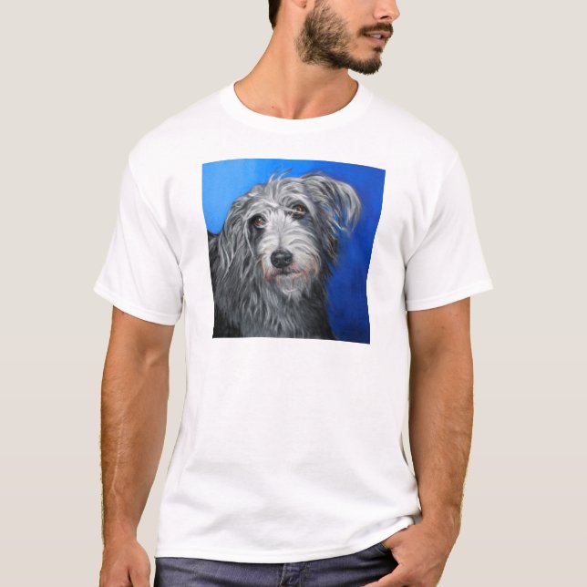 "Hübsche Mohnblume" - Lurchermädchen T-Shirt (Vorderseite)