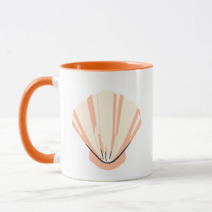 Hübsche Muschel Tasse