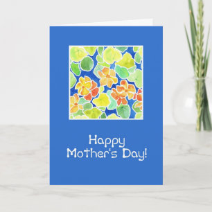 Hübsche Muttertagskarte, Sommer-Blume Karte