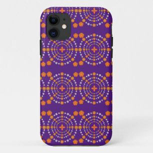 Hübsche Orangen- und Grüngarten-Blume Weihnachten Case-Mate iPhone Hülle