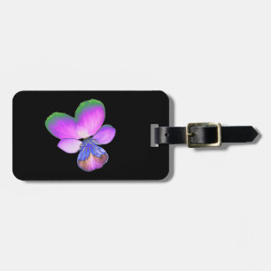 Hübsche Pansy Custom Luggage Tag Gepäckanhänger