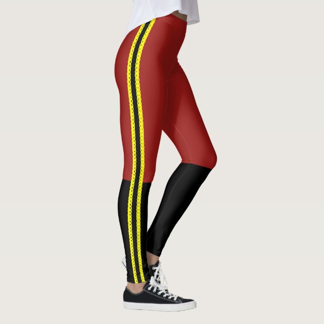 HÜBSCHE PARADE MAJORETTE-LEGGINGS nach Slipperywin Leggings (Rechts)