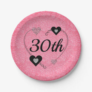 Hübsche Party Teller 30.