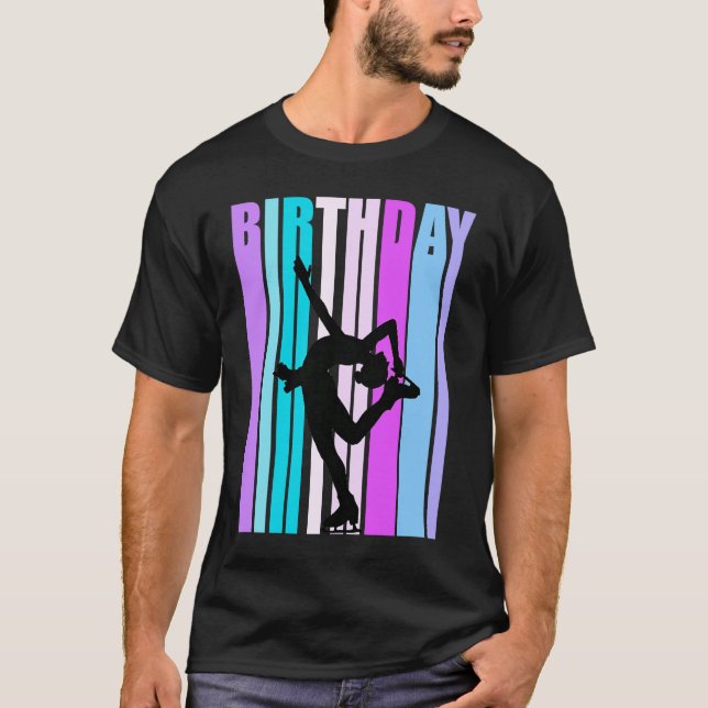 Hübsche Pasta Rosa Geburtstagsfeiern T-Shirt (Vorderseite)