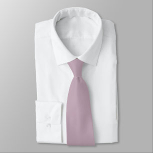Hübsche Pastel Dusty Rose Blume Rosa Farbe Krawatte