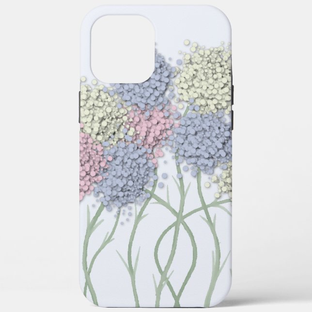 Hübsche Pastel-farbige Blume Case-Mate iPhone Hülle (Rückseite)