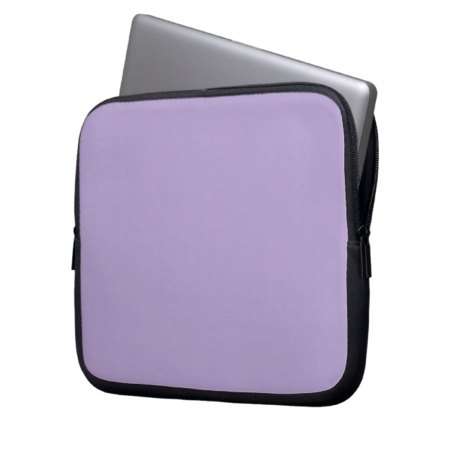 Hübsche Pastel Lilac / Lavendel / Lila Laptopschutzhülle (Vorderseite Links)