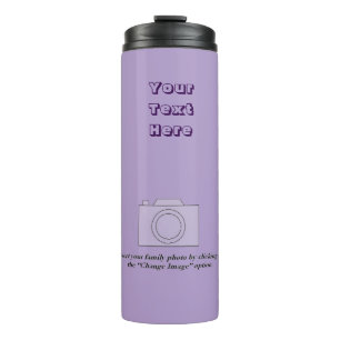 Hübsche Pastel Lilac / Lavendel / Lila Thermosbecher