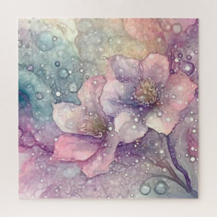 Hübsche Pastell-Blume Puzzle