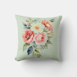 Hübsche Pastell Floral Kissen