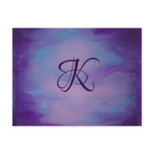 Hübsche Pastelle | Niedlich Pink Cloud Lila Blue S