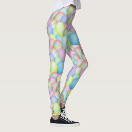 Hübsche Pastelleier Leggings