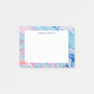 Hübsche pastellfarbene Farbe Post-it Klebezettel