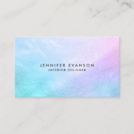 Hübsche Pastelmutter von Pearl Elegant Visitenkarte