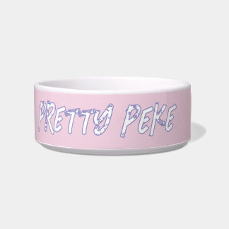Hübsche Peke-Pink Napf