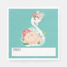 Hübsche Personalisierte Botschaft an die Swan-Schu