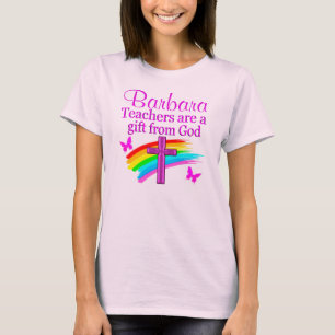 HÜBSCHE PERSONALISIERTE CHRISTLICH LEHRERINNEN APP T-Shirt