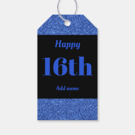 hübsche personalisierte Geburtstagsgeschenk-Tags 1 Geschenkanhänger