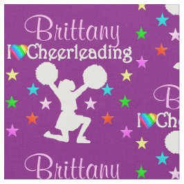 HÜBSCHE PERSONALISIERTE LILA KERLEADFABRIK STOFF