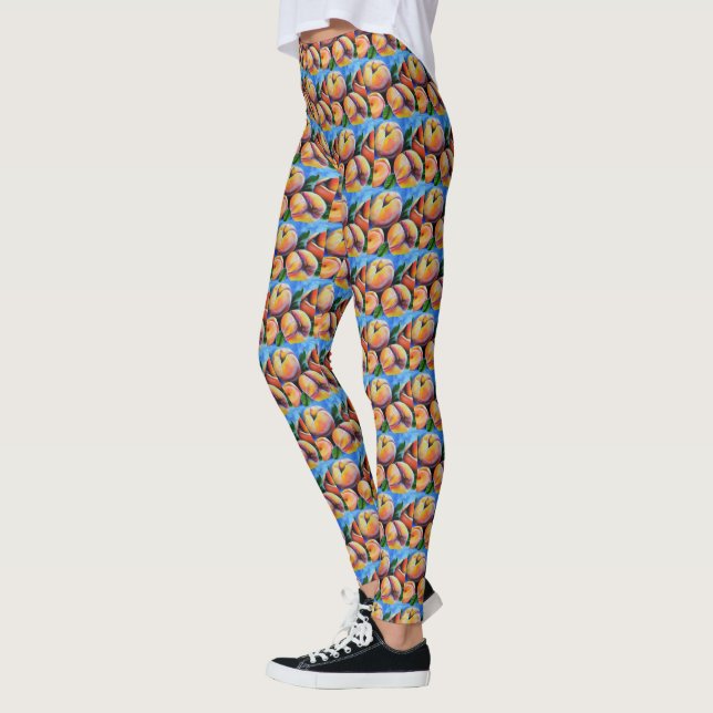 Hübsche Pfirsiche Leggings (Links)