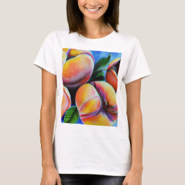 Hübsche Pfirsiche T-Shirt
