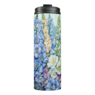HÜBSCHE PINK-BLUME THERMOSBECHER