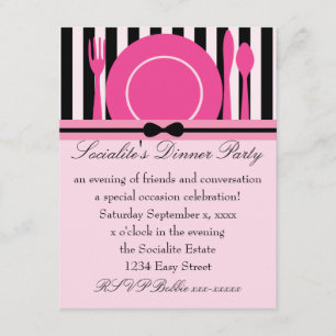 Hübsche Platzierung Einladung